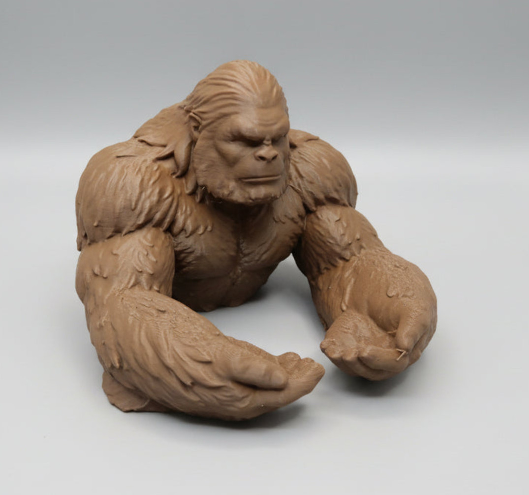 Brown Bigfoot indoor Decor key guard