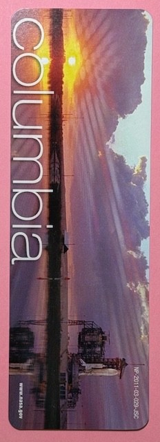 COLUMBIA BOOKMARK MFA-NASA TO HONOR IN MEMORY OF THE CREW OF STS-107