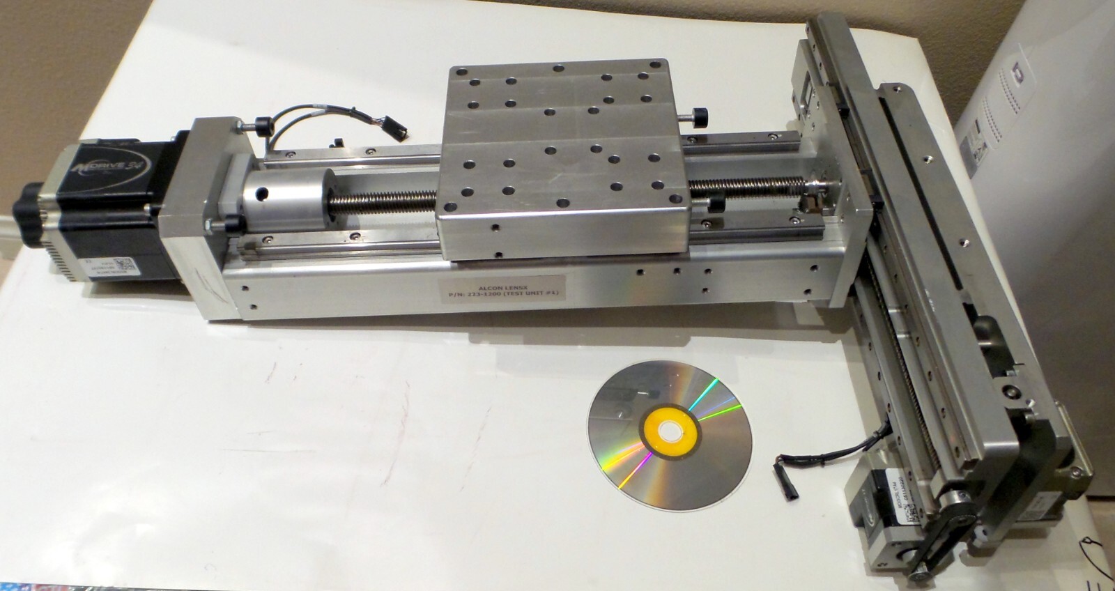 XY, XY, MEDICAL USED STAGE. ALCON LENSX. XYZ, BALL & SCREW, ACTUATOR, LASER