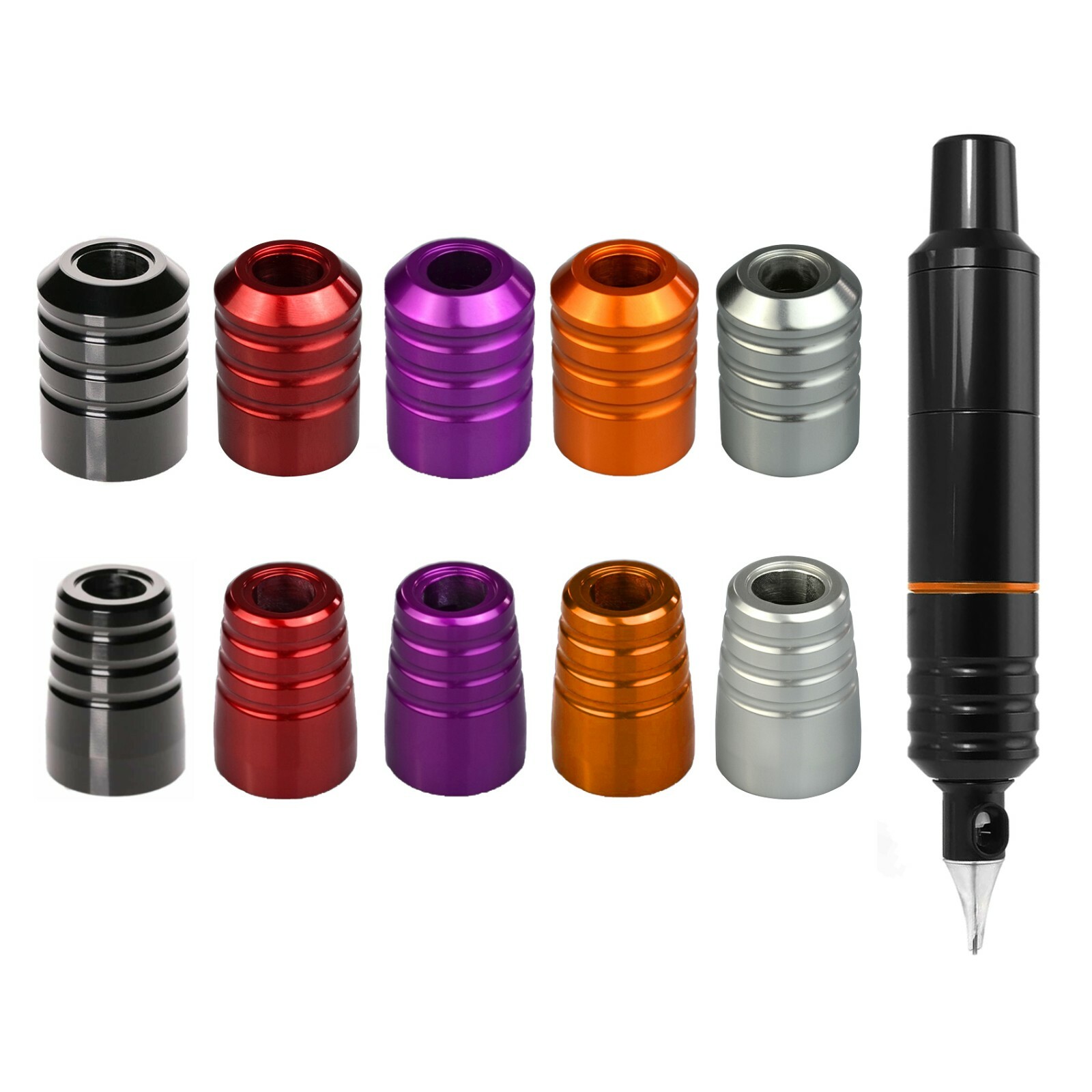 Cheyenne Hawk Tattoo Pen Grip Tattooing Machine Black Red Orange Purple Silver