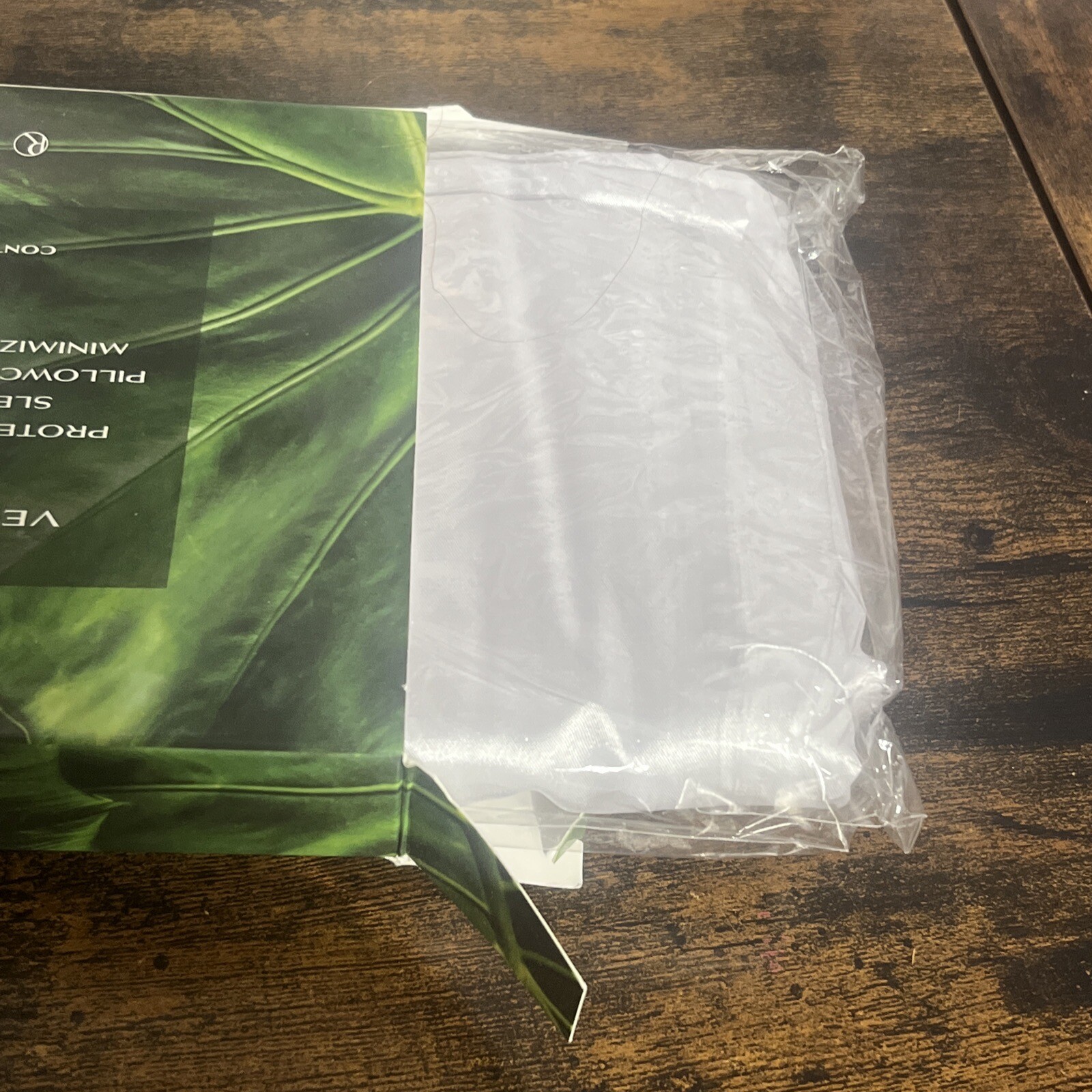 Biolage Vegan Silky Pillowcase White Standard Size 20" X 26” Satin Reduce Frizz