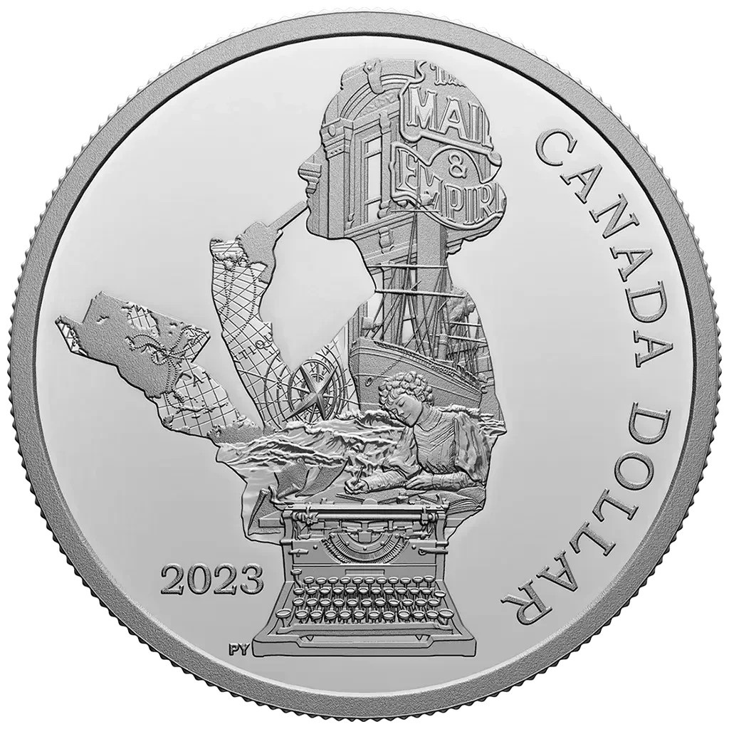 Kathleen "Kit" Coleman 125th Silver Coin 2023 Anniversary - Canada - 23.17gr Proof
