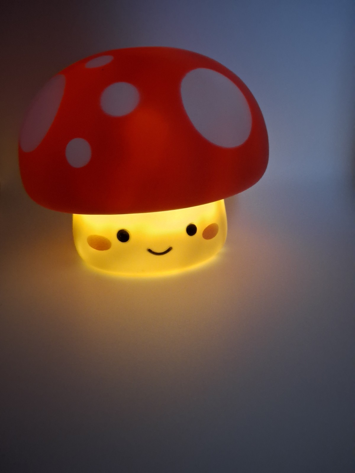 Mimicoco Moodlight Kino Mushroom Warm White Wireless WORKING PREOWNED Nightlight