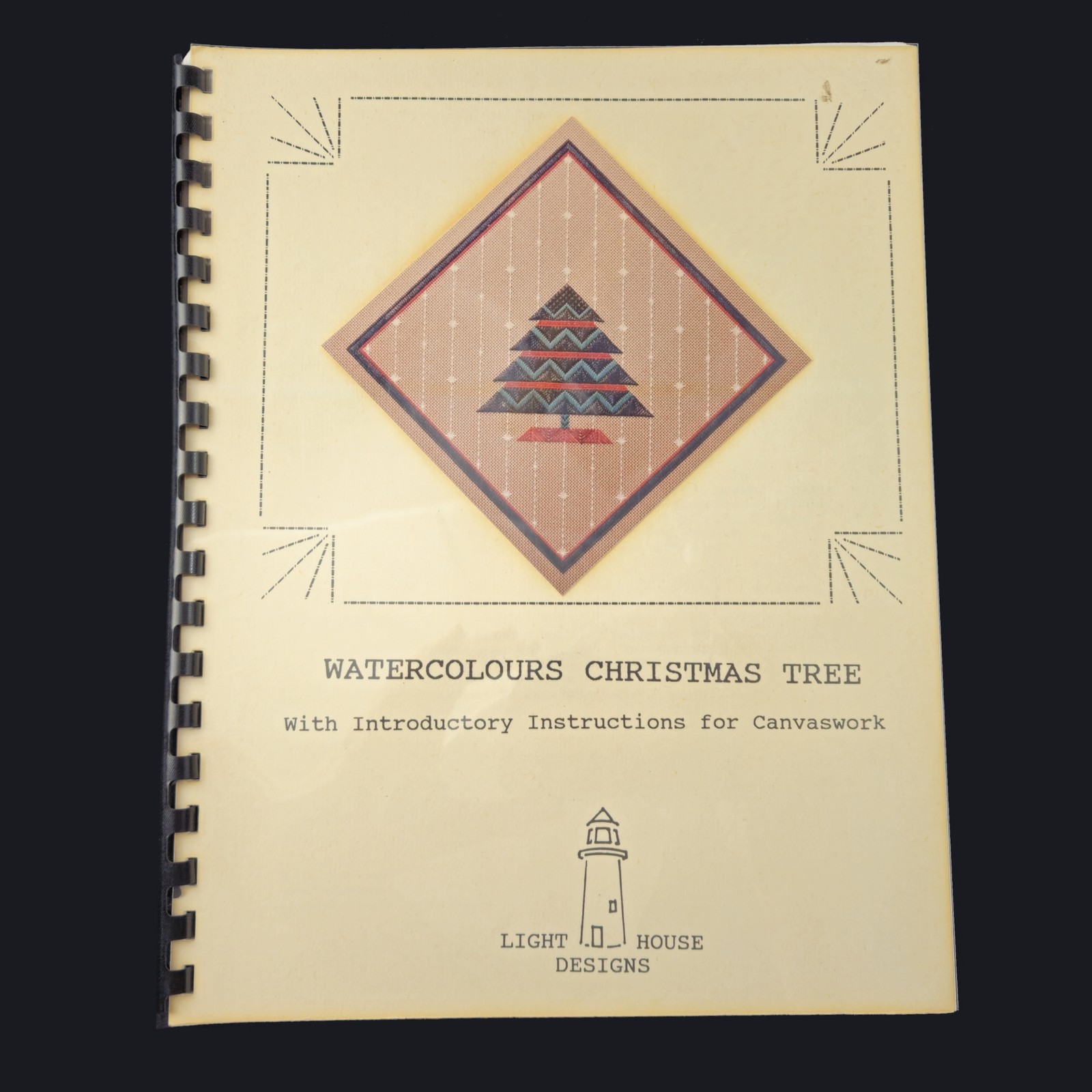 LIGHT HOUSE DESIGNS STITCH GUIDE: WATERCOLOURS CHRISTMAS TREE BM