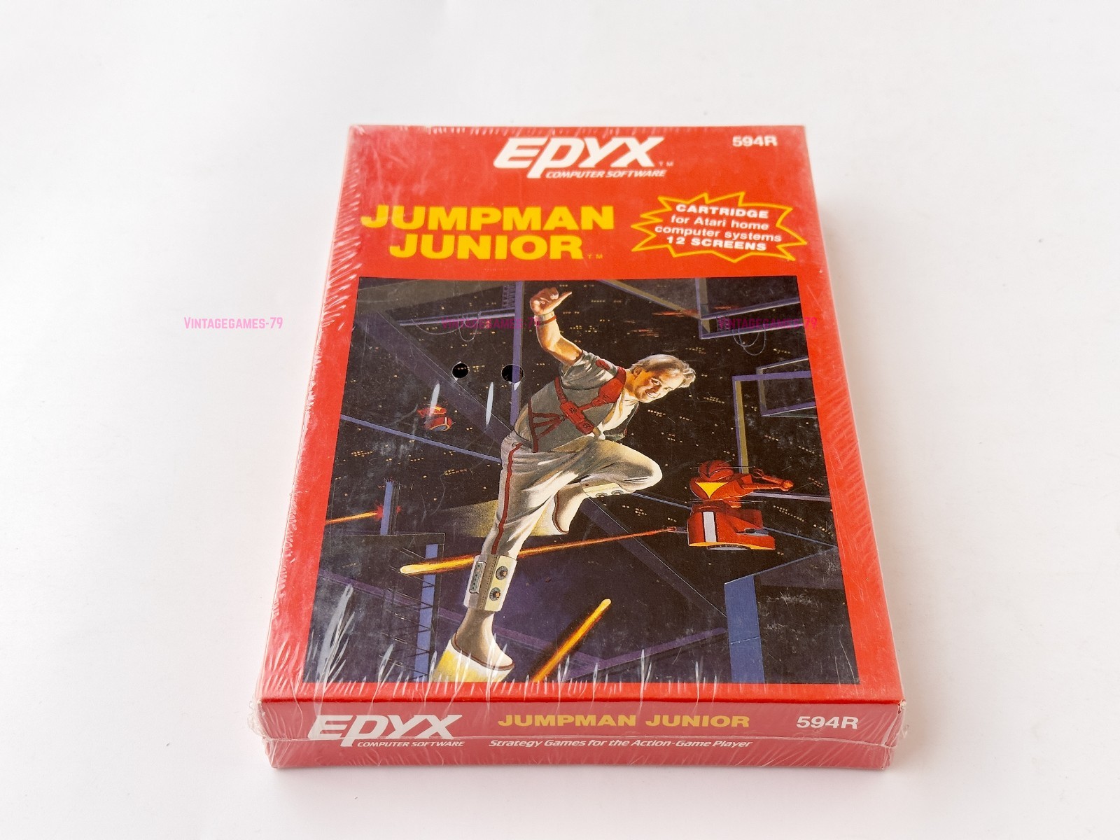 Jumpman Junior - Epyx - 1983 / Atari 8-bit - Sealed