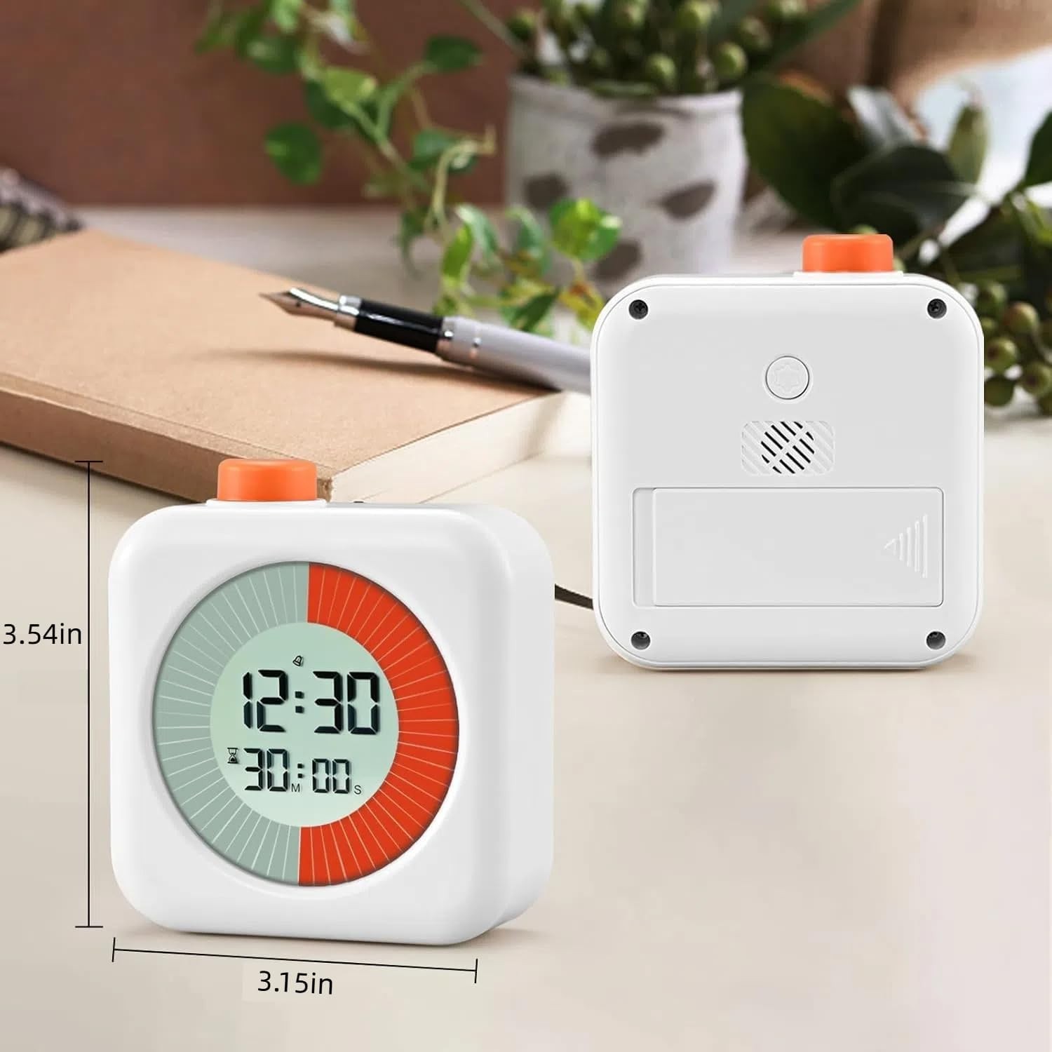 User-Friendly Visual Timer for Educators - 60-Minute Silent Countdown for Focus