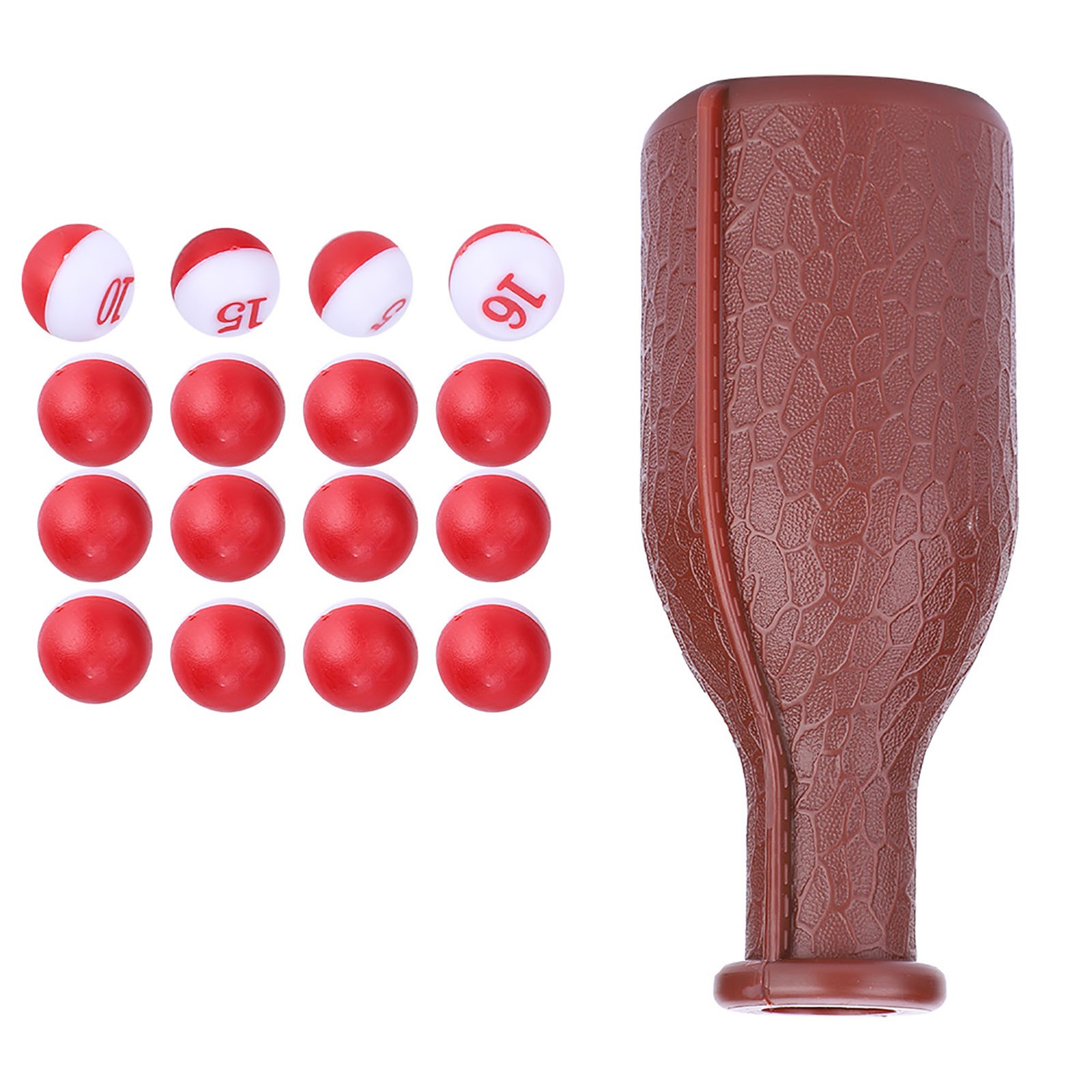 Pool Dice Set With Shaker Bottle For Billiards Games