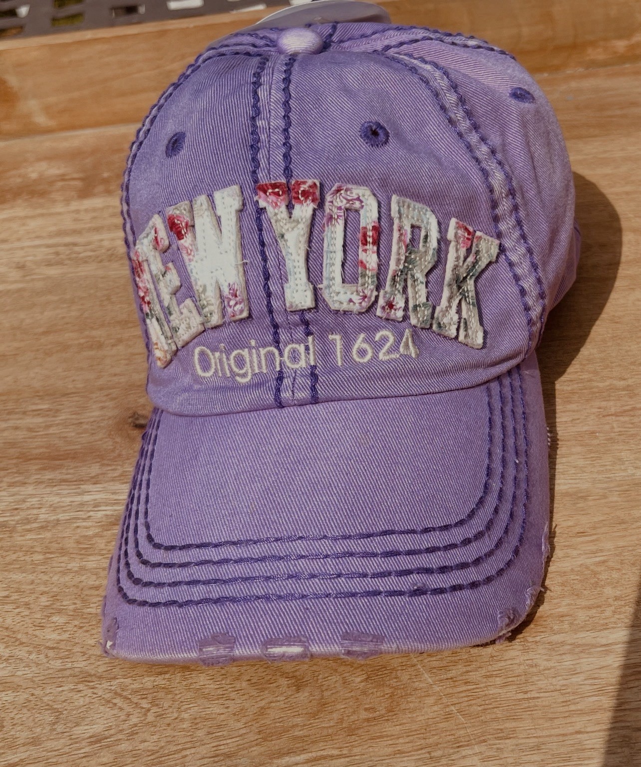 Robin Ruth Hat N.Y.Original 1624  Rare Purple -Vintage Looking But NWT