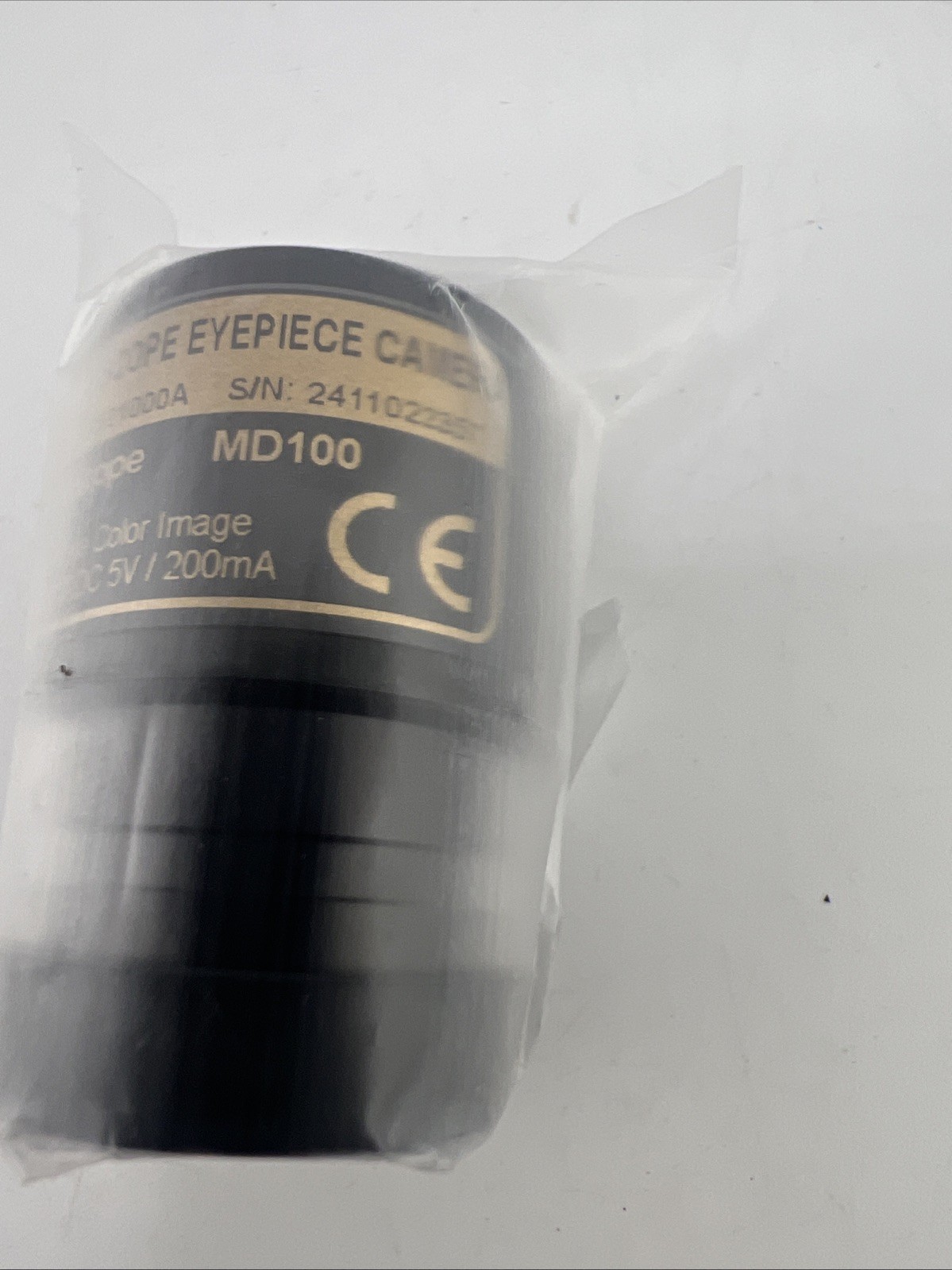 AmScope Microscope Eyepiece Camera MD100 1MP Live Color Image USB2.0 DC 5V/200mA