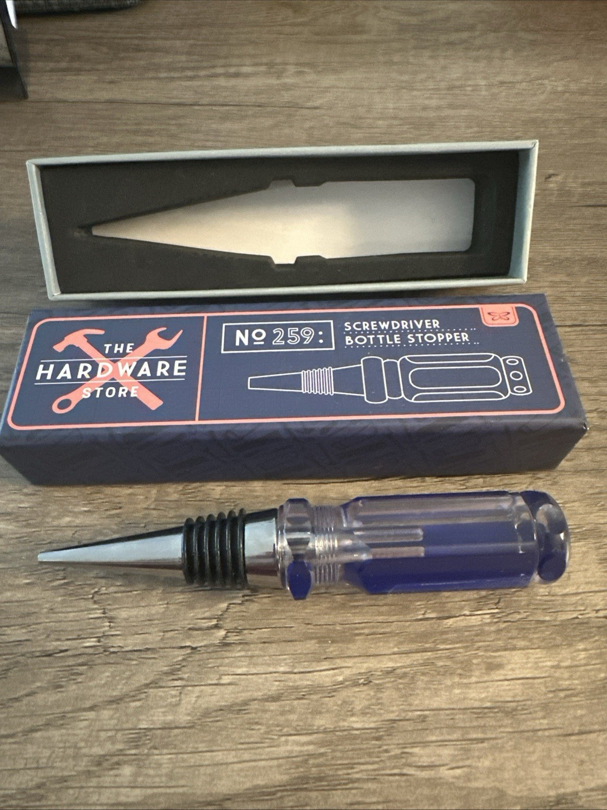The Hardware Store Vintage Screwdriver Bottle Stopper