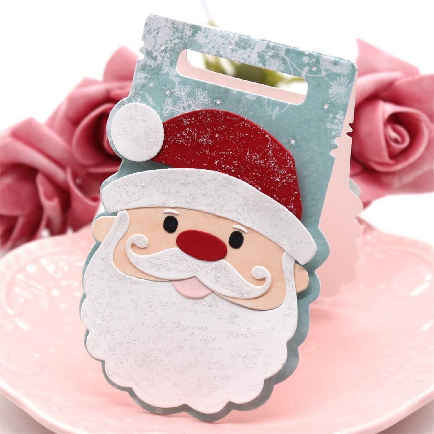 KSCRAFT Santa Bag Topper Metal Cutting Dies Stencils for DIY Scrapbooking/Pho...