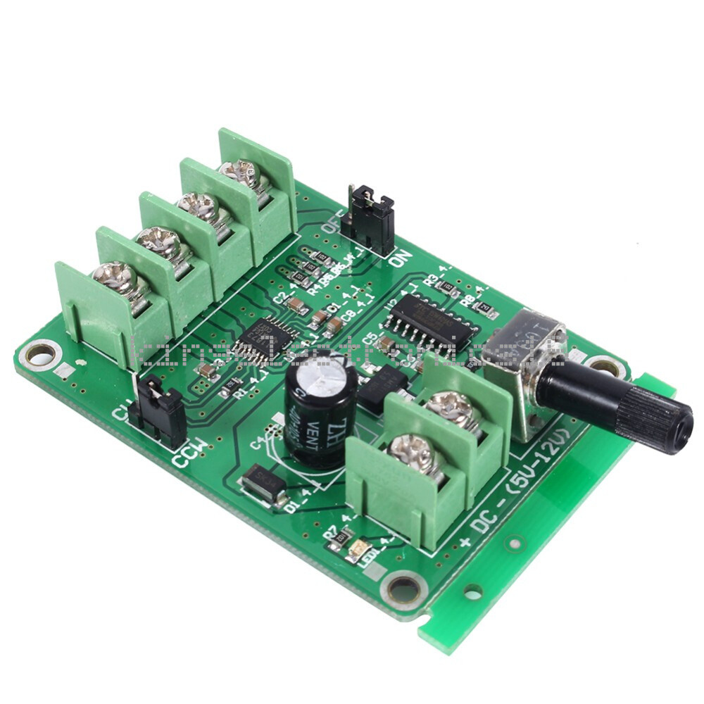 DC 9V-12V  Brushless Driver Board Controller For Hard Drive Motor 3/4 Wire
