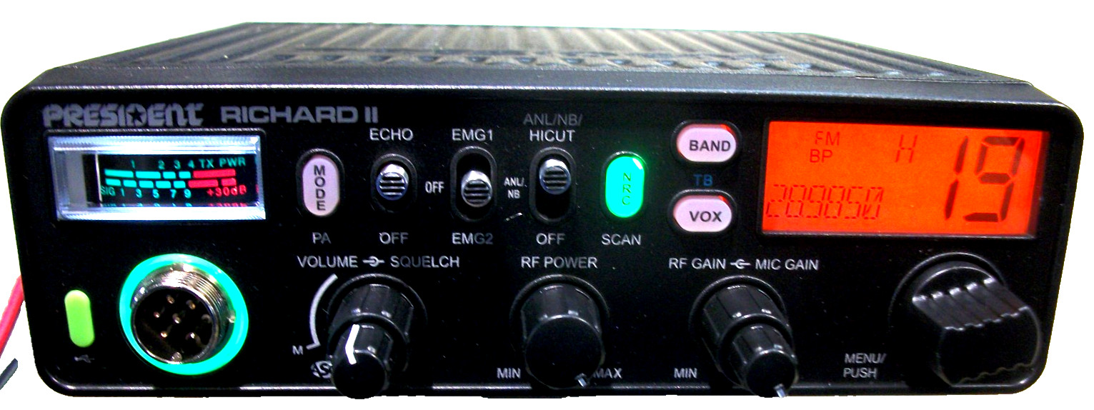 PRESIDENT RICHARD II  SUPER MOD    ONLY 3 WIRES ( RADIO NOT INCLUDED)