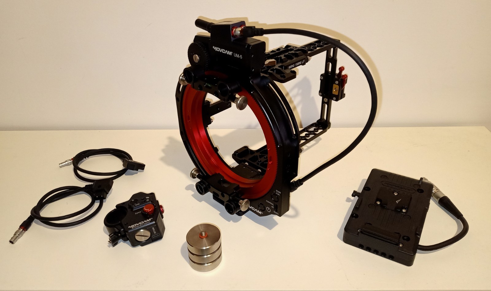 Movcam Rollrig 2 Steadicam Steadycam Gimbal 360 Rolling Head Horizon Stabilizer