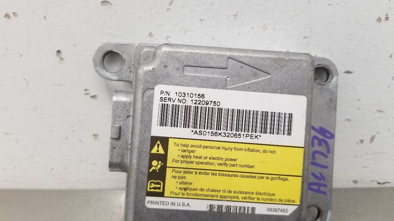 02 PONTIAC FIREBIRD TRANS AM SRS CONTROL MODULE 12209750
