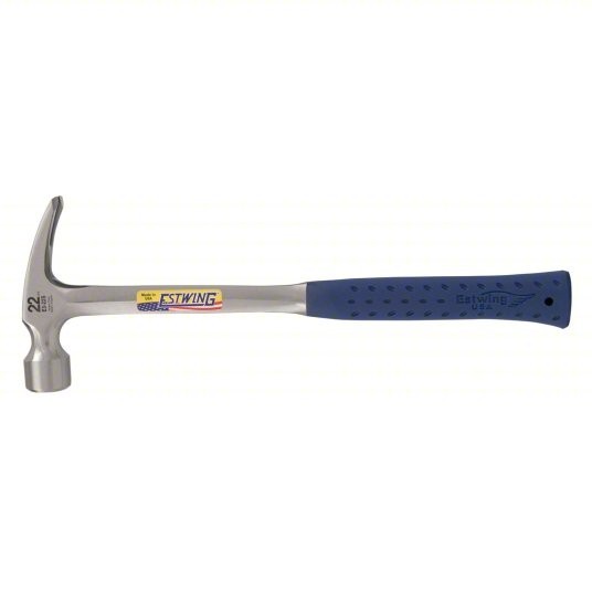 Estwing E3-22S Steel, Textured Grip, Steel Handle, 22 oz Head Wt