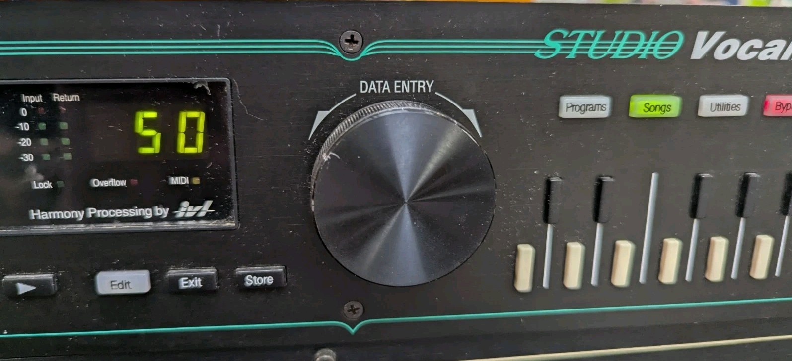 DigiTech Studio Vocalist Vocal Harmonizer Rack Mount Effect Processor W/Manual