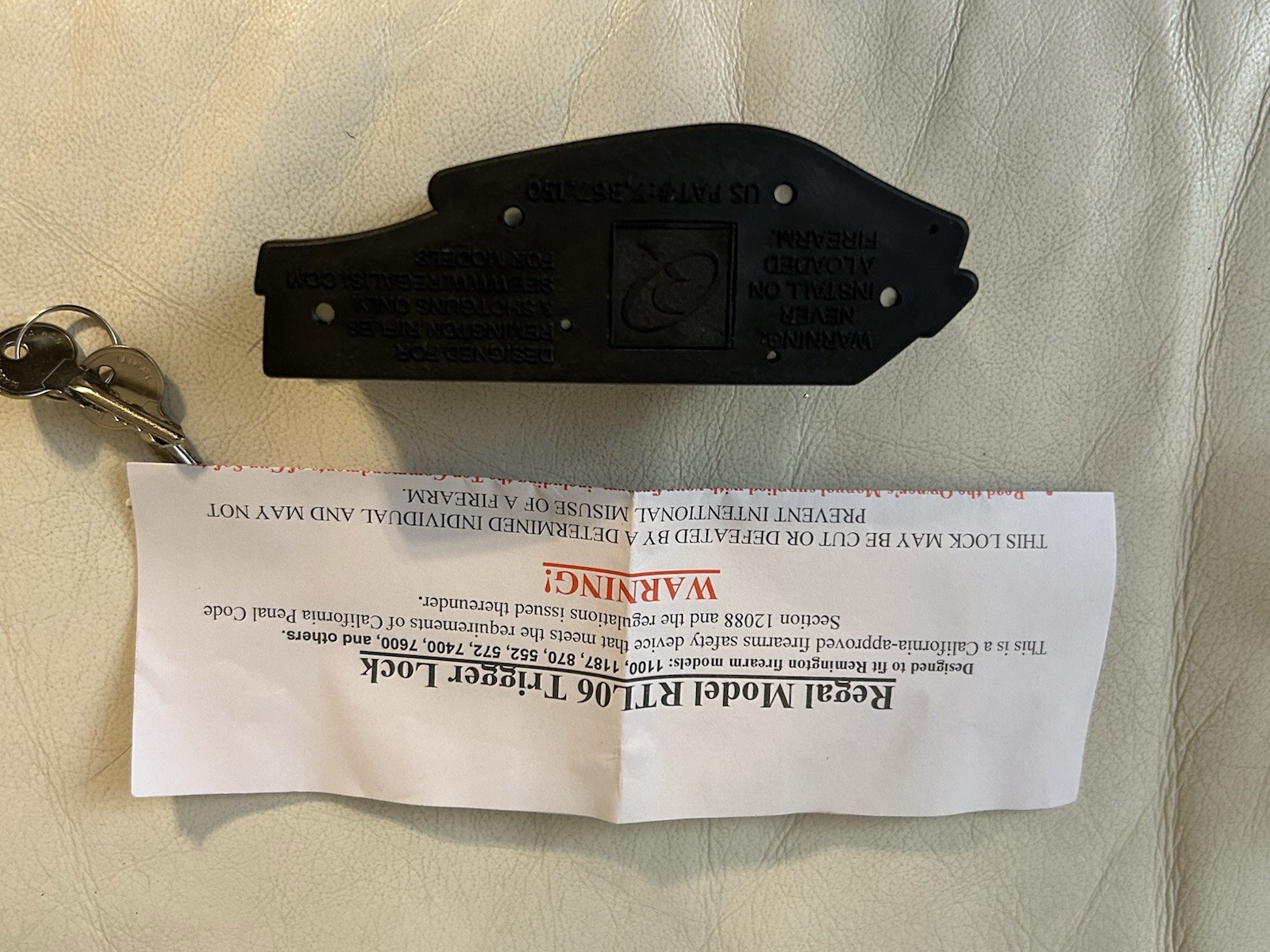 Regal New Model RTL06 Trigger Lock New Free shipping