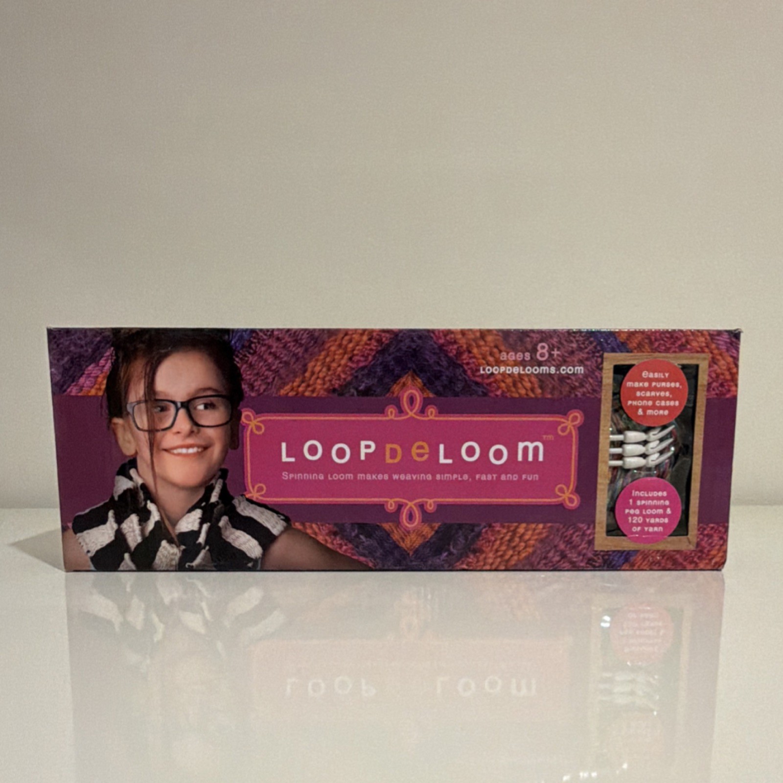 Loop De Loom Happy Weaving Complete Loom Set | Unused