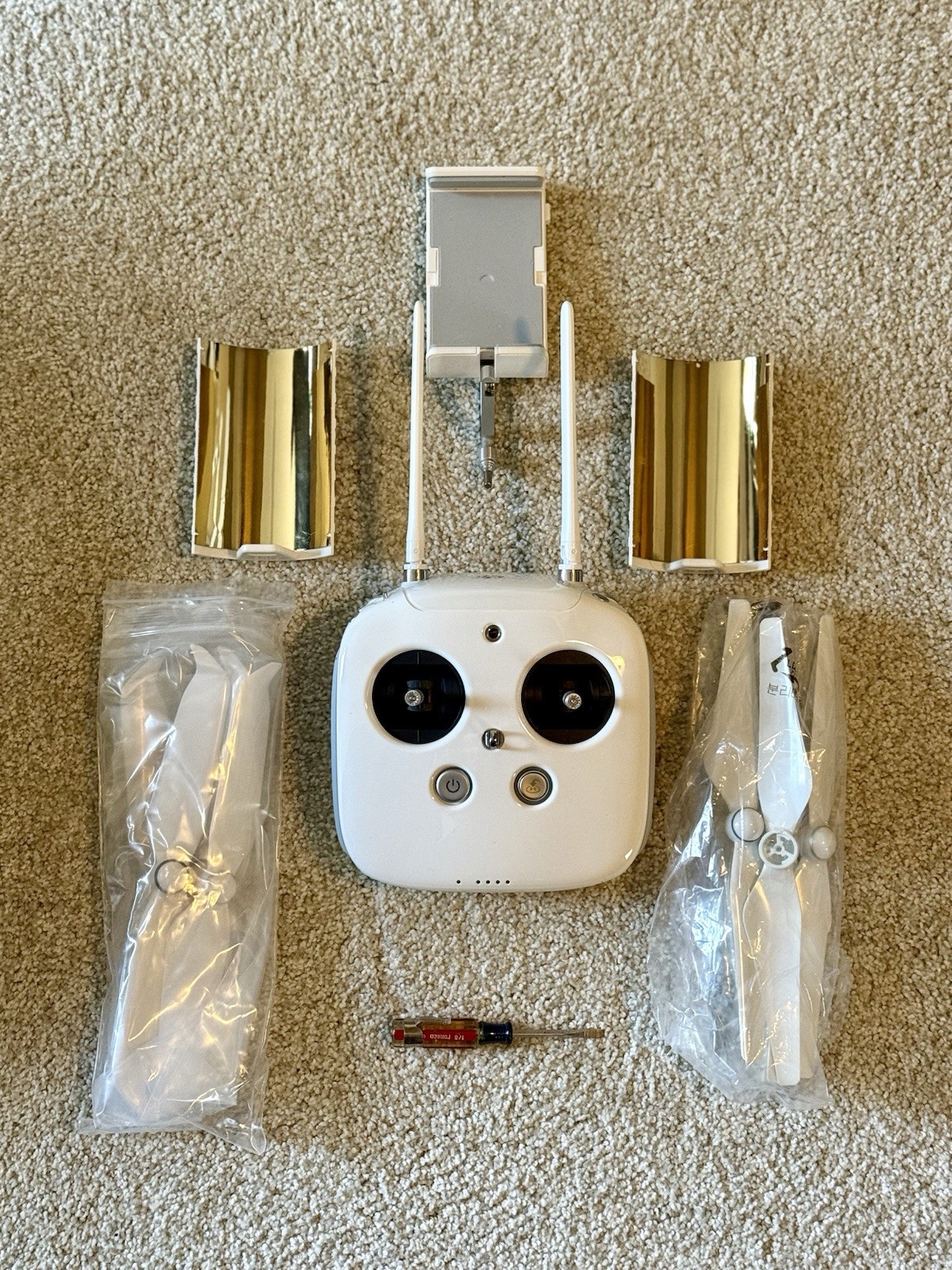 DJI Phantom 4 FPV Quadcopter Drone with Accessories & Carrying Cases