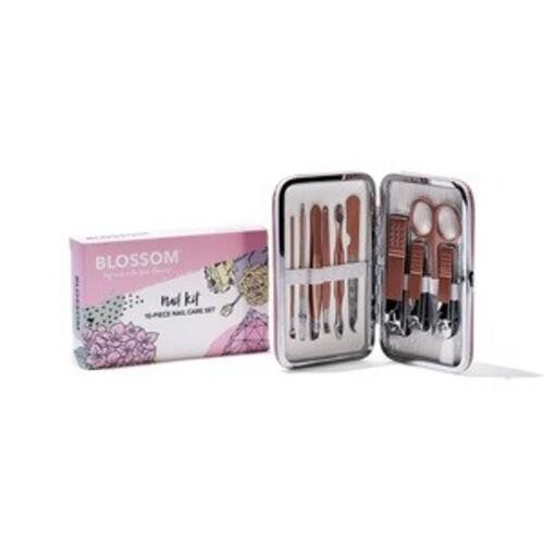 Blossom Beauty Blossom 10 Piece Mani-Pedi Tool Kit - 6.9 oz