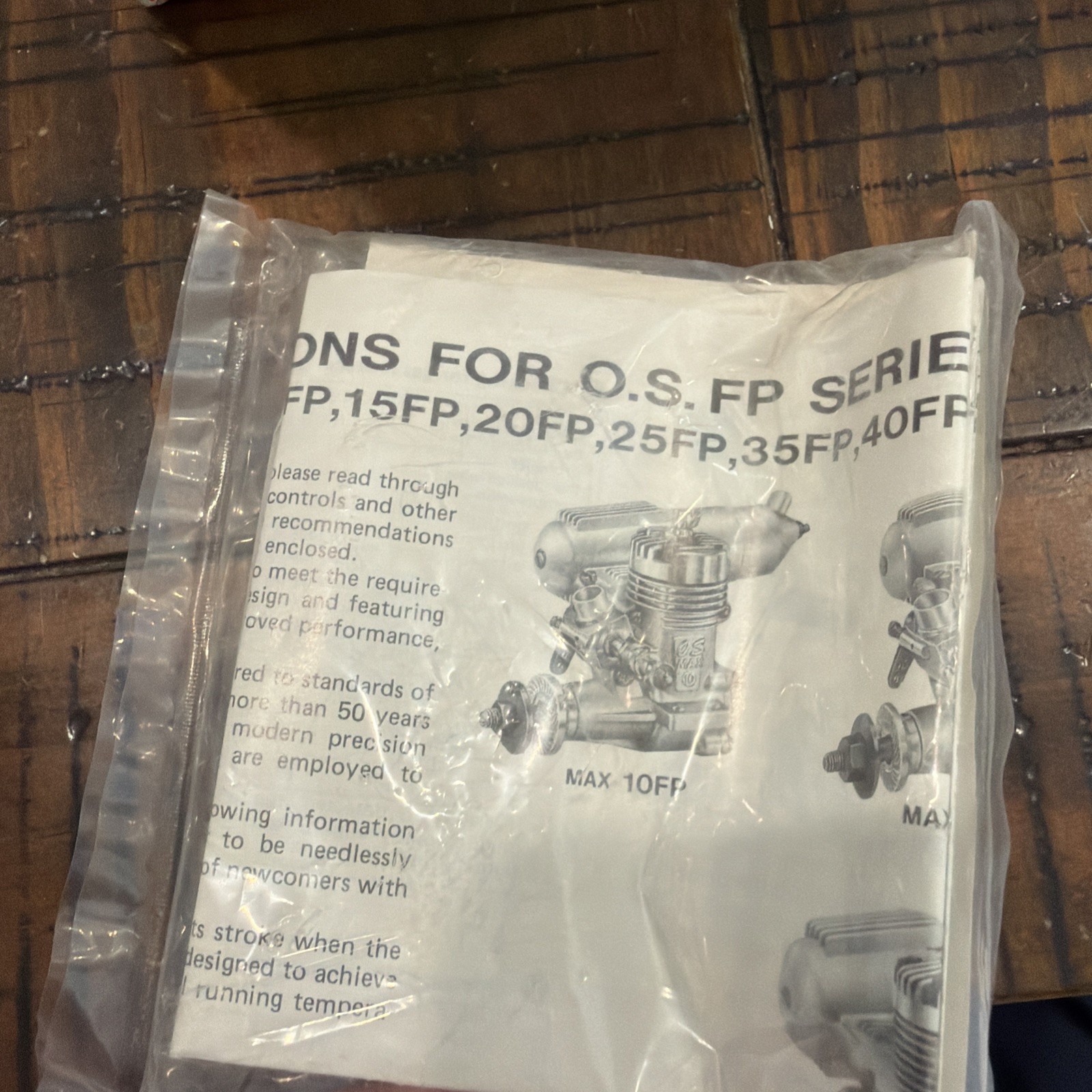 Os Max 40 Fp Nitro Rc Model Airplane Engine NOS New In Box