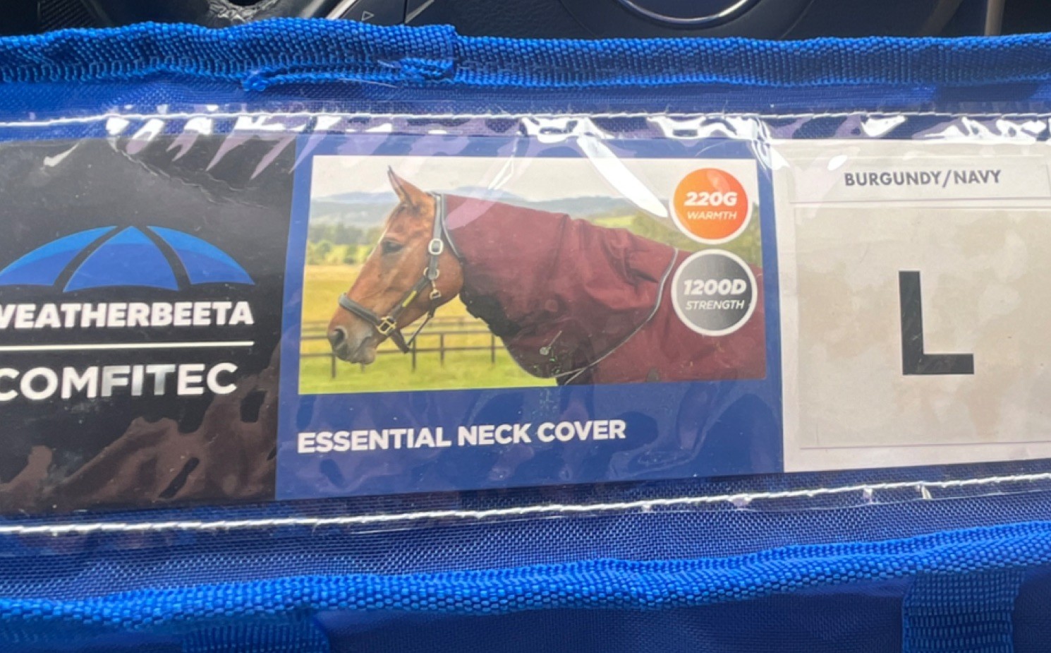 WeatherBeeta ComFiTec Essential Turnout Neck Cover 220g