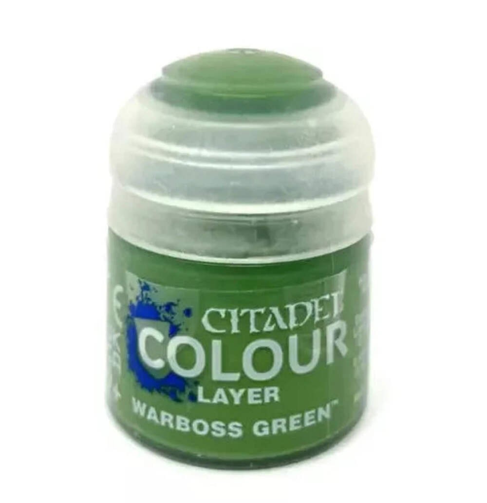Layer Warboss Green 12ml Games Workshop Citadel Miniature Paint