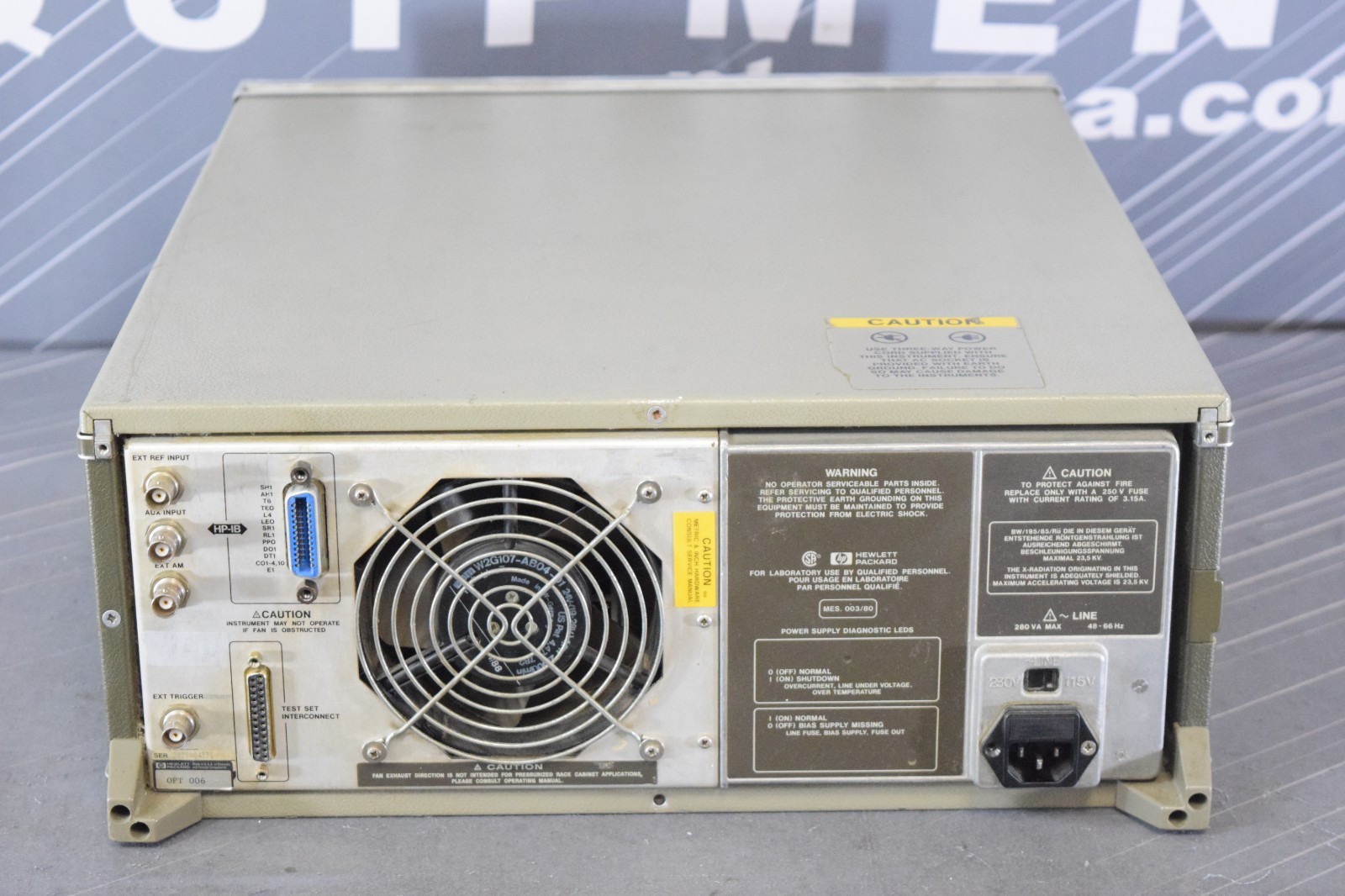 HP 8753B /006 RF Vector Network Analyzer 300KHz - 6GHz
