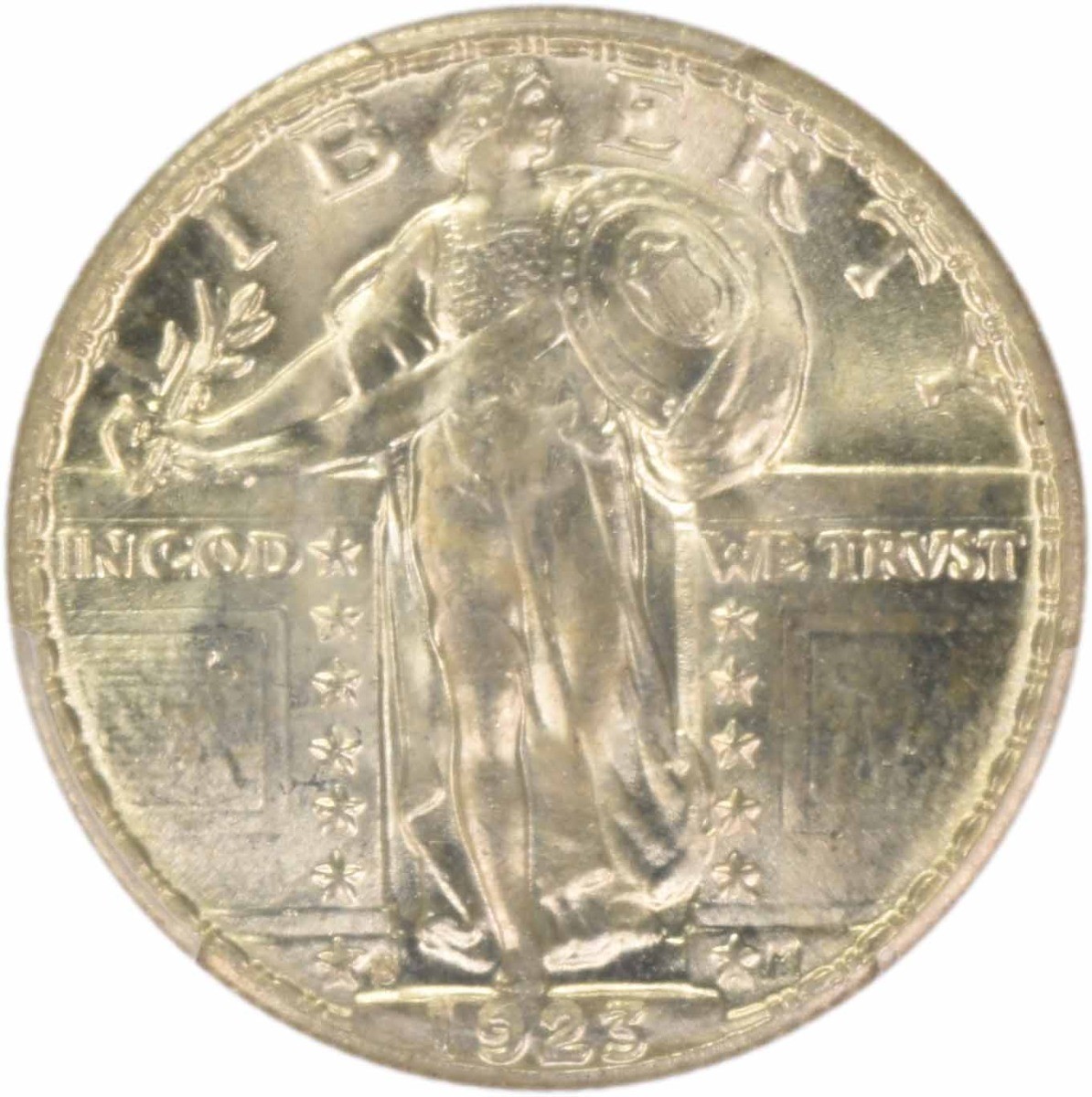 1923-S Standing Liberty Silver Quarter MS66FH PCGS