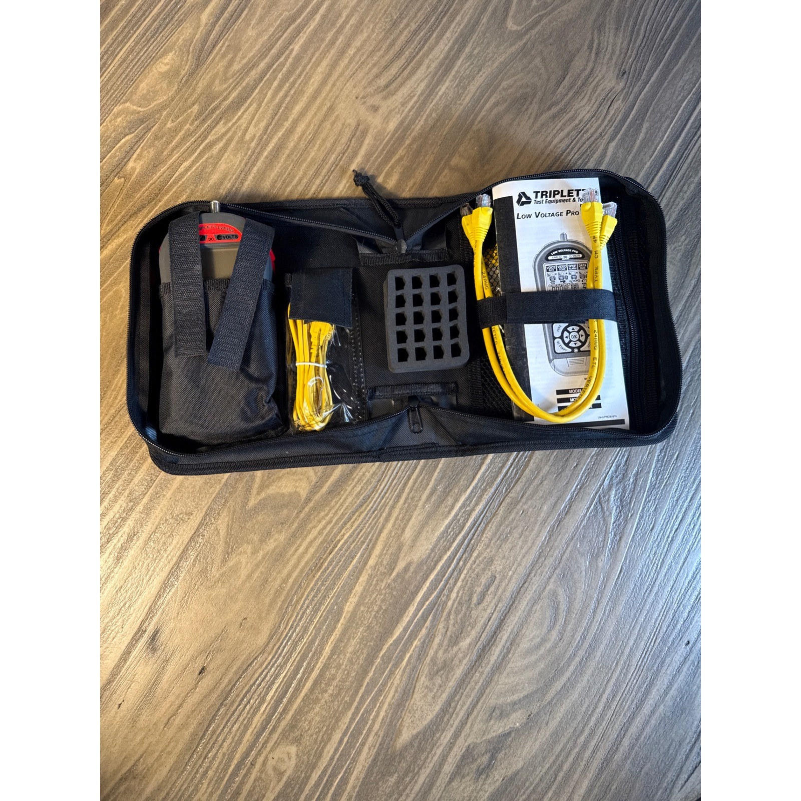 Triplett LVPRO30SR Low Voltage Cable Tester Kit Complete New Open Box Smart RJ45