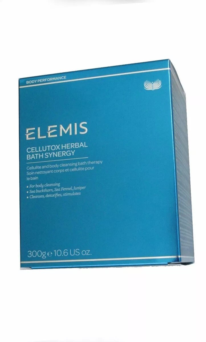 Elemis Cellutox Herbal Bath Synergy 300 g/ 10.6 oz  10 Sachets BRAND NEW.