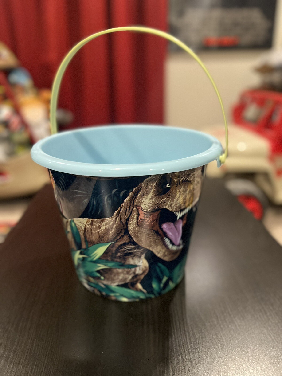 NEW Jurassic Park / World Plastic Easter Bucket Pail 2024