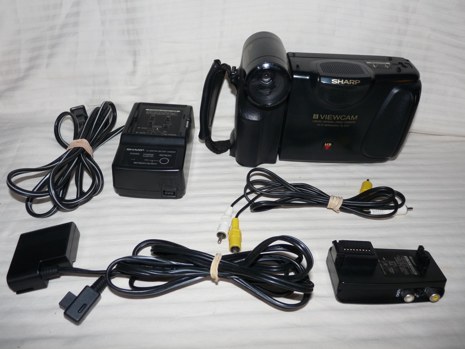 READ DESCRIPTION Sharp VL-E37 VL-E37U 8mm Video8 Camcorder Video Transfer