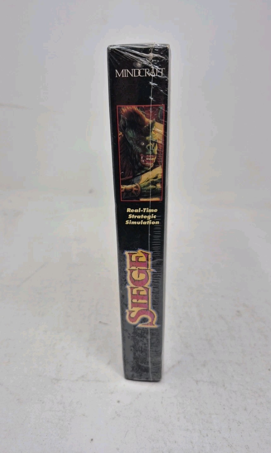 Siege - Mindcraft - IBM PC - Big Box - New Sealed