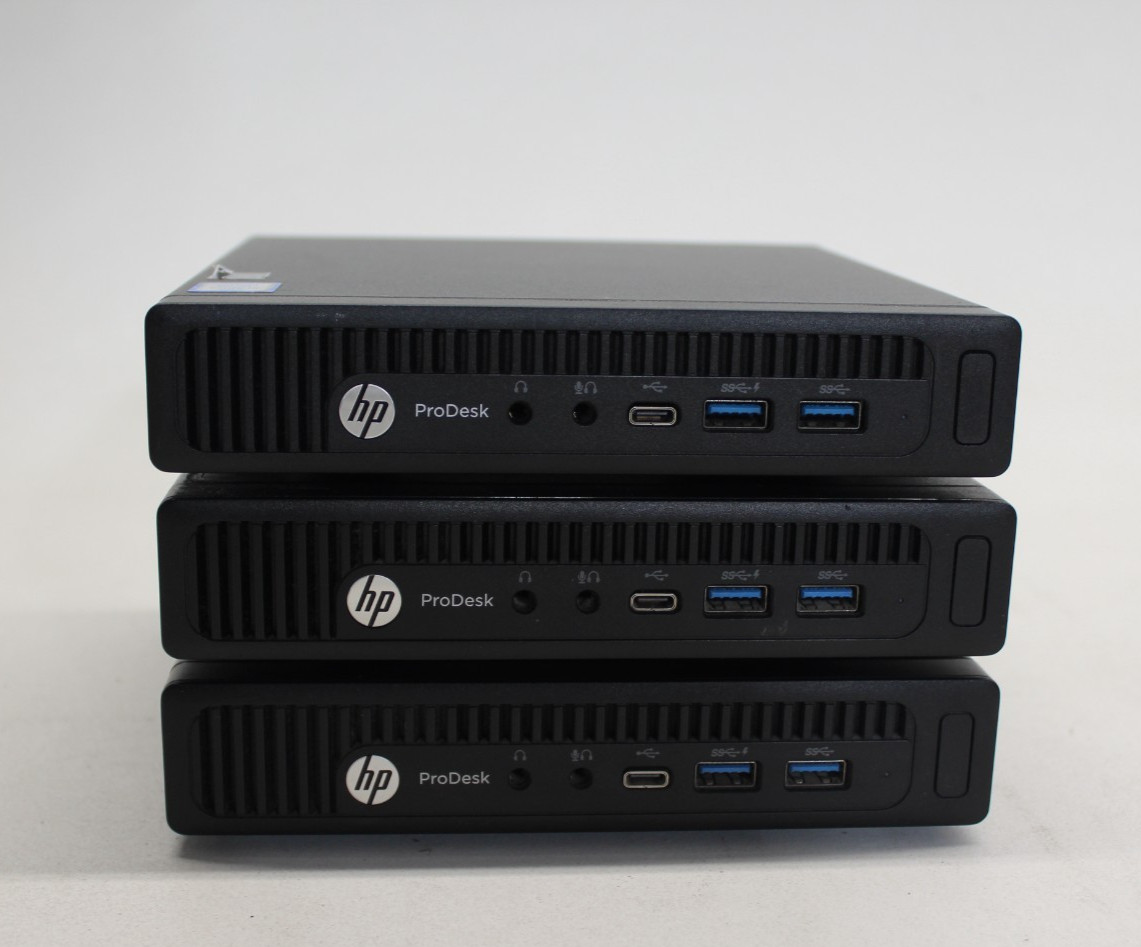 HP Prodesk 600G2 I5-6500T 8GB DDR4 -NO OS - NO HDD LOT OF (3)
