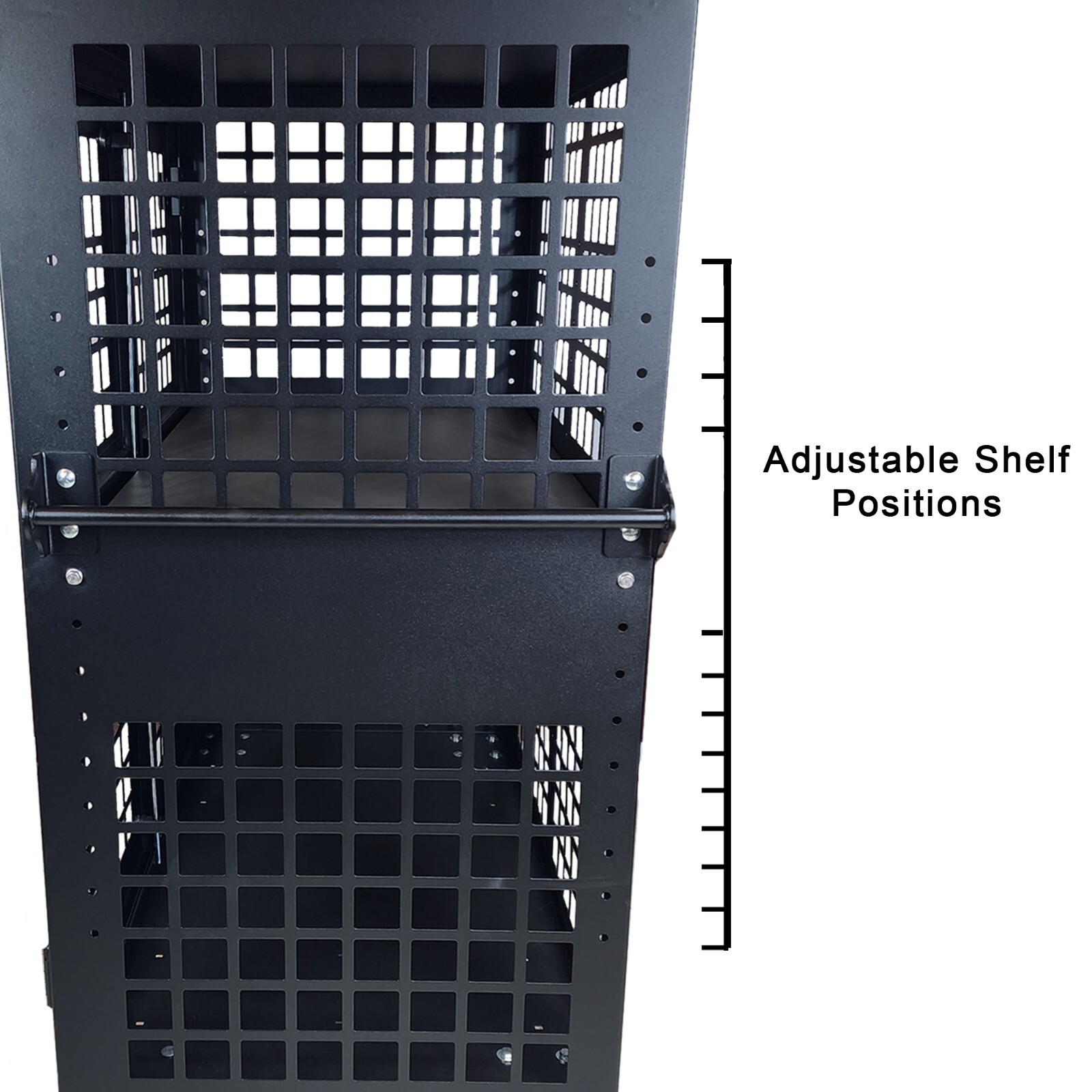 Security Cart 48" x 54" x 25" | Rolling, Locking Security Truck | Adjustable