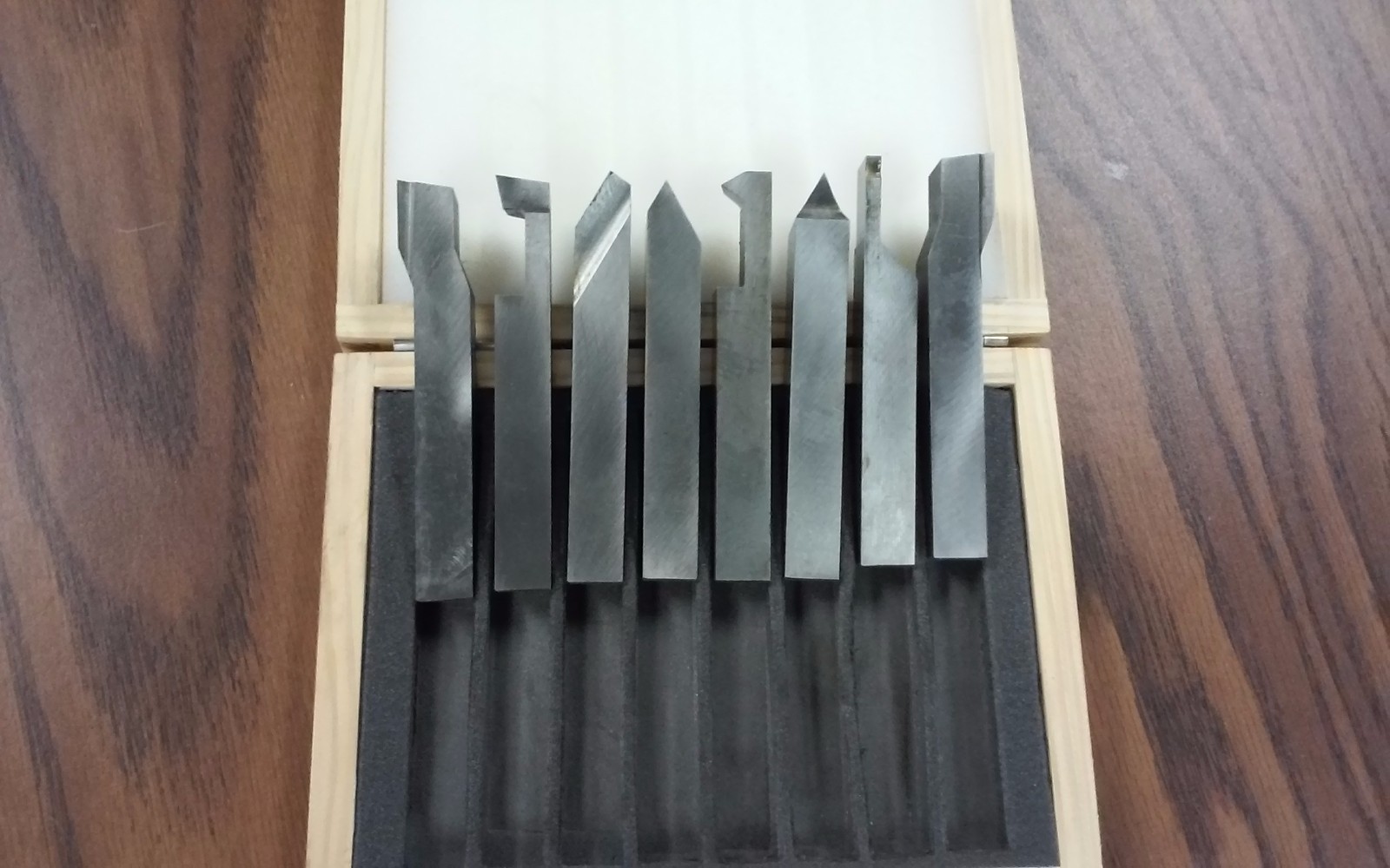 3/8" shank 8pcs/set Solid HSS tool bits offset cranked turning #Z-2662-2003-new