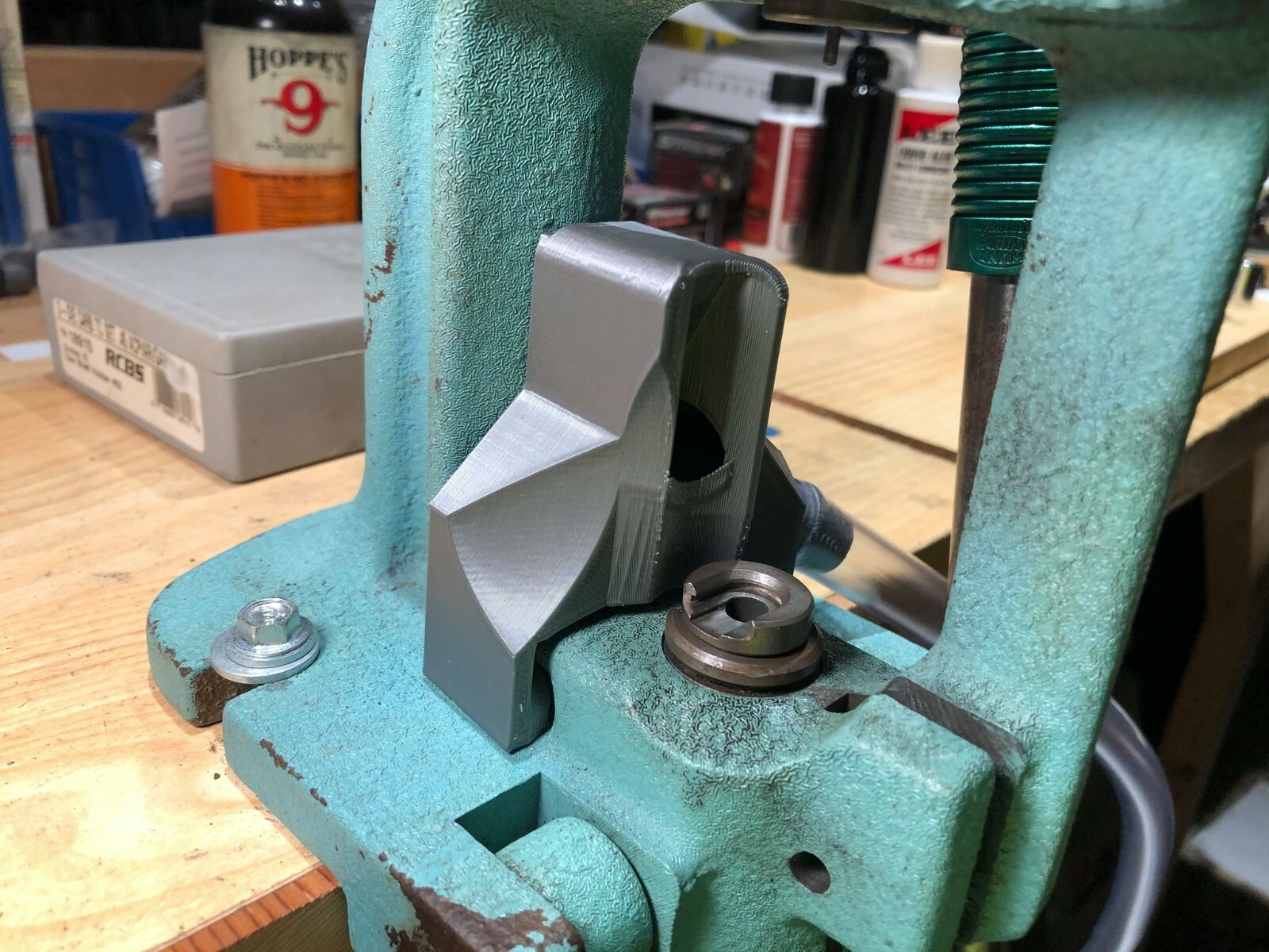 RCBS Reloading Press Rock Chucker Supreme PRIMER CATCHER Upgrade.
