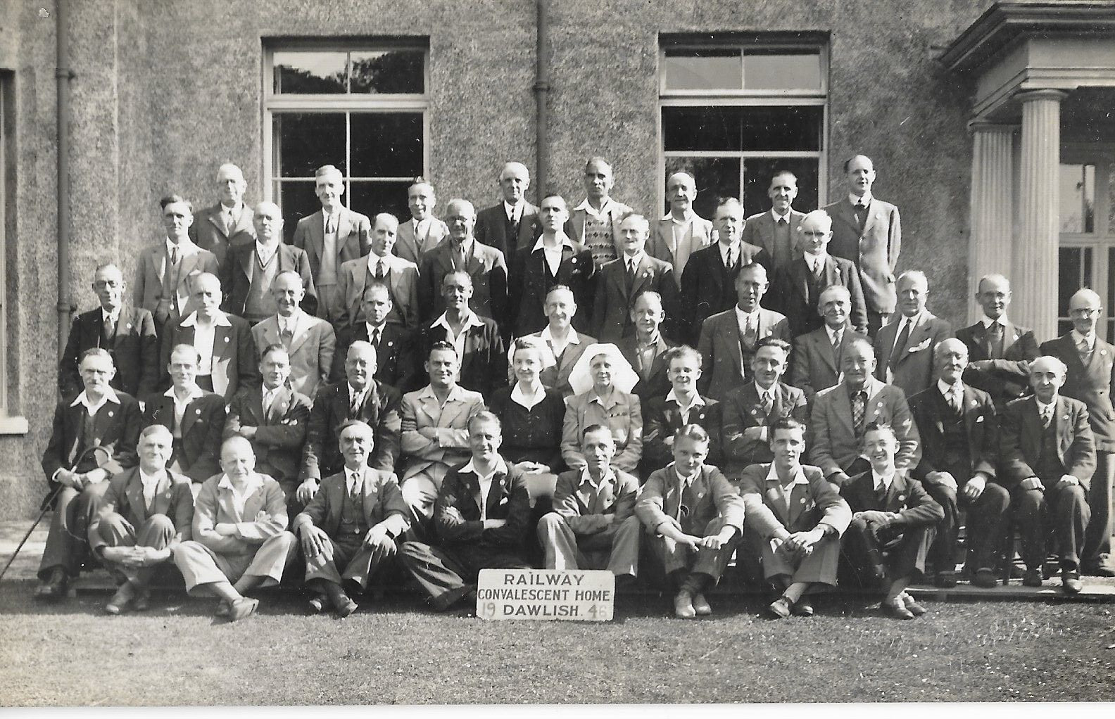 photographs - railway convalescent home dawlish 1946 -