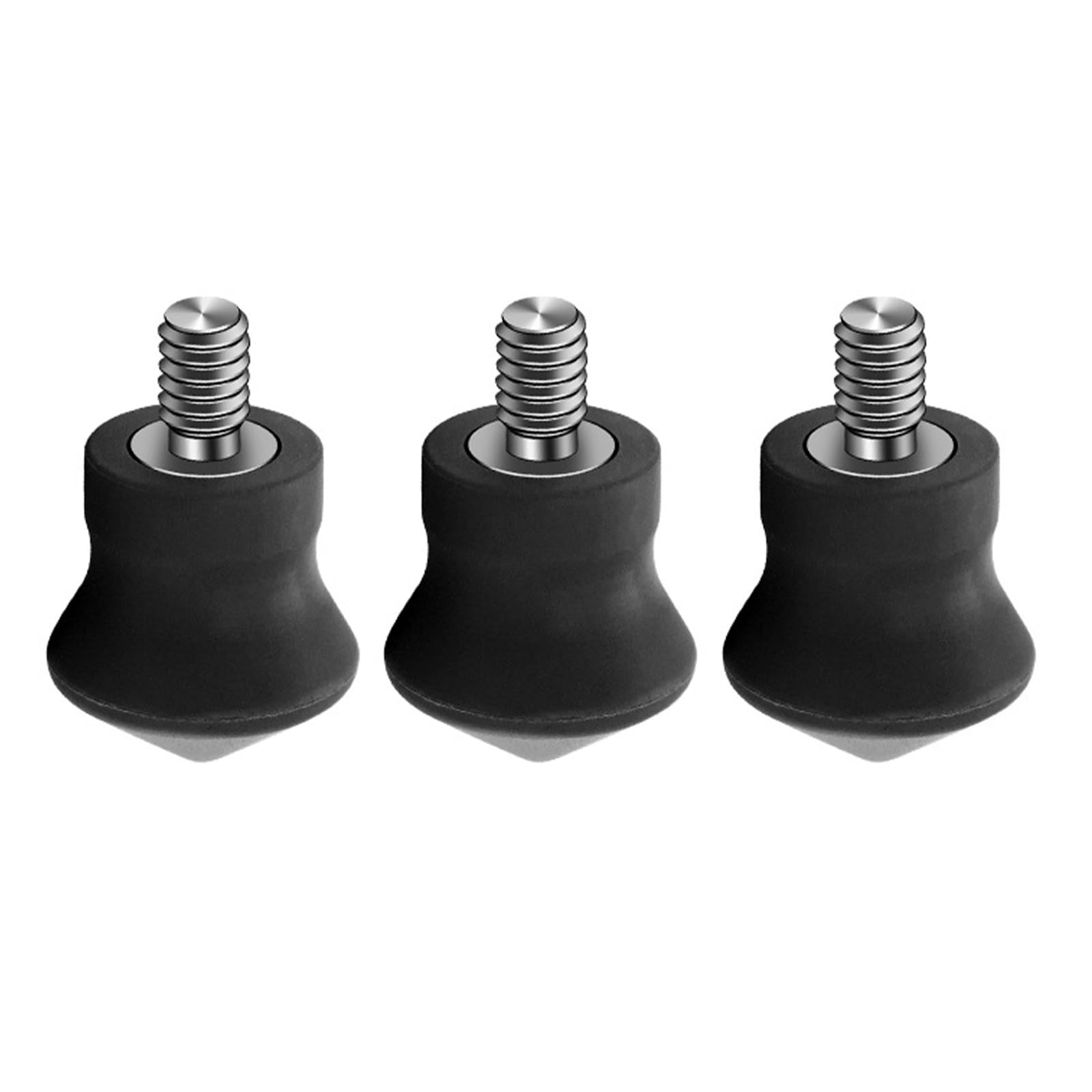 AntiSlip 1/4 Inch Screw Camera Tripod Monopod Rubber Foot Spikes 3 PCS