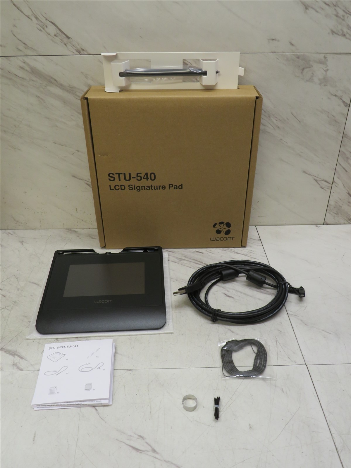 Wacom STU-540 5" Color Electronic Signature Pad, Black