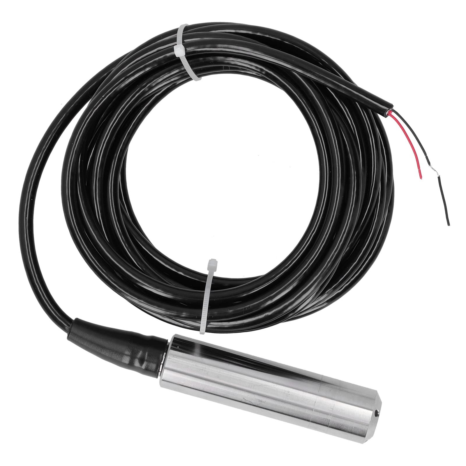 0-3m Liquid Level Transmitter, YB2JF 12-32VDC 4-20mA Sensor Throw in...
