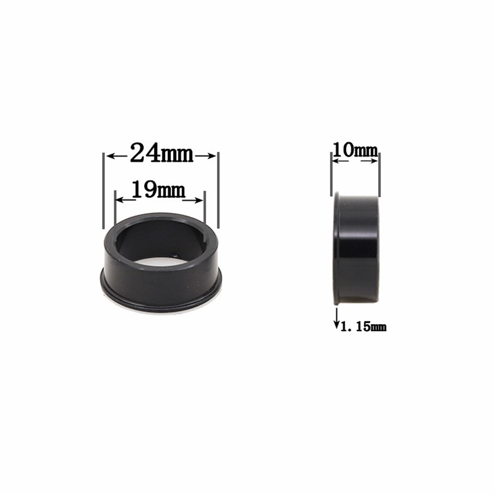 Bike-Bicycle Bottom Bracket Adaptor Shim For-Shimano To-SRAM 24 To 22/19mm