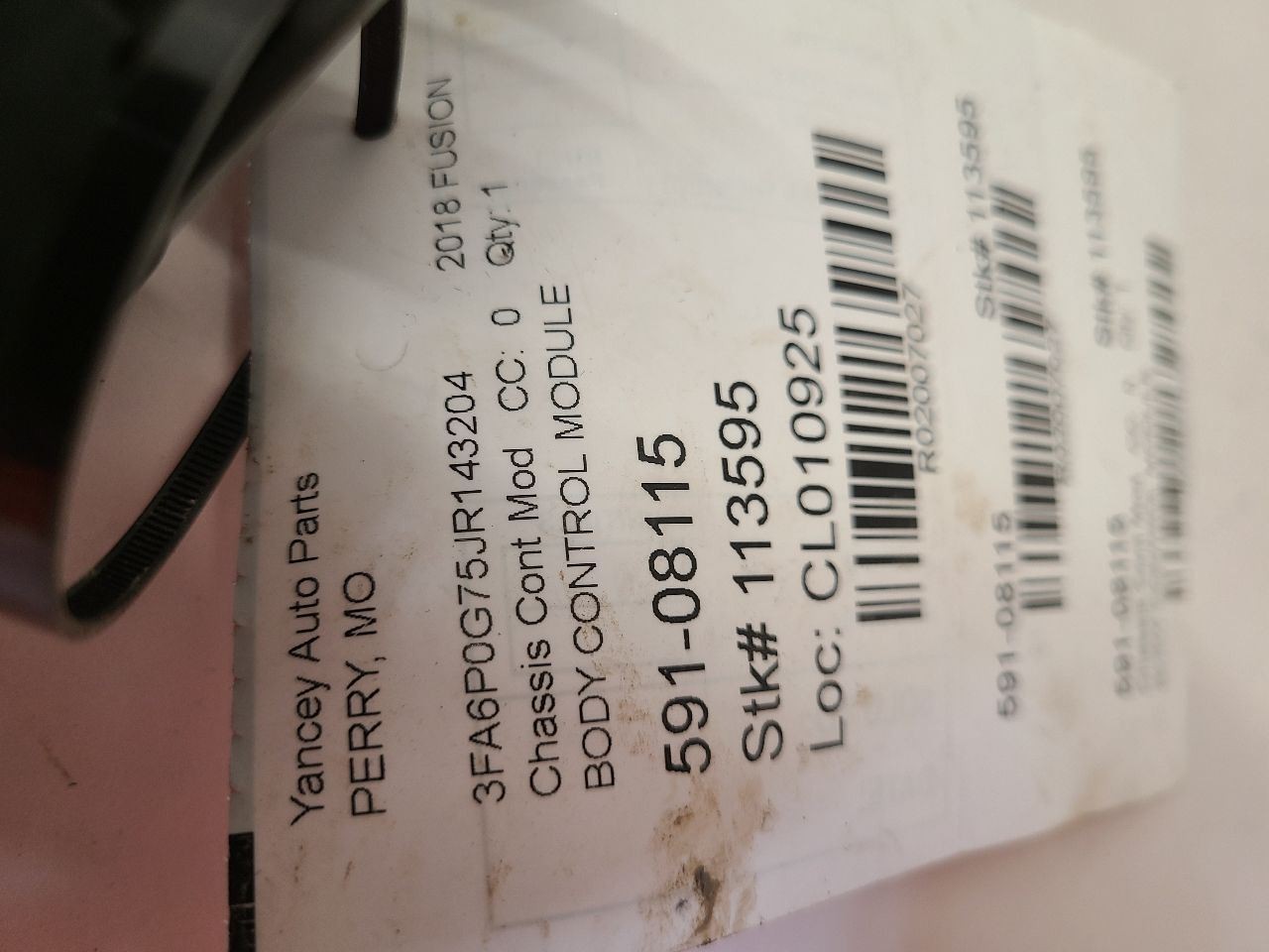 14-20 FORD FUSION Multifunction Relay Control Module Computer DG9T14B476B