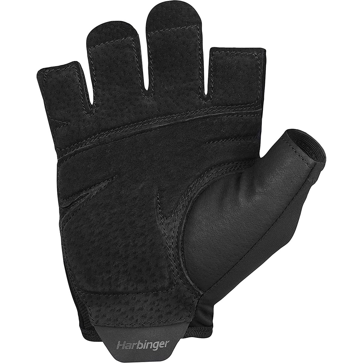 Harbinger Unisex Training Grip Weight Lifting Gloves - Small - Black