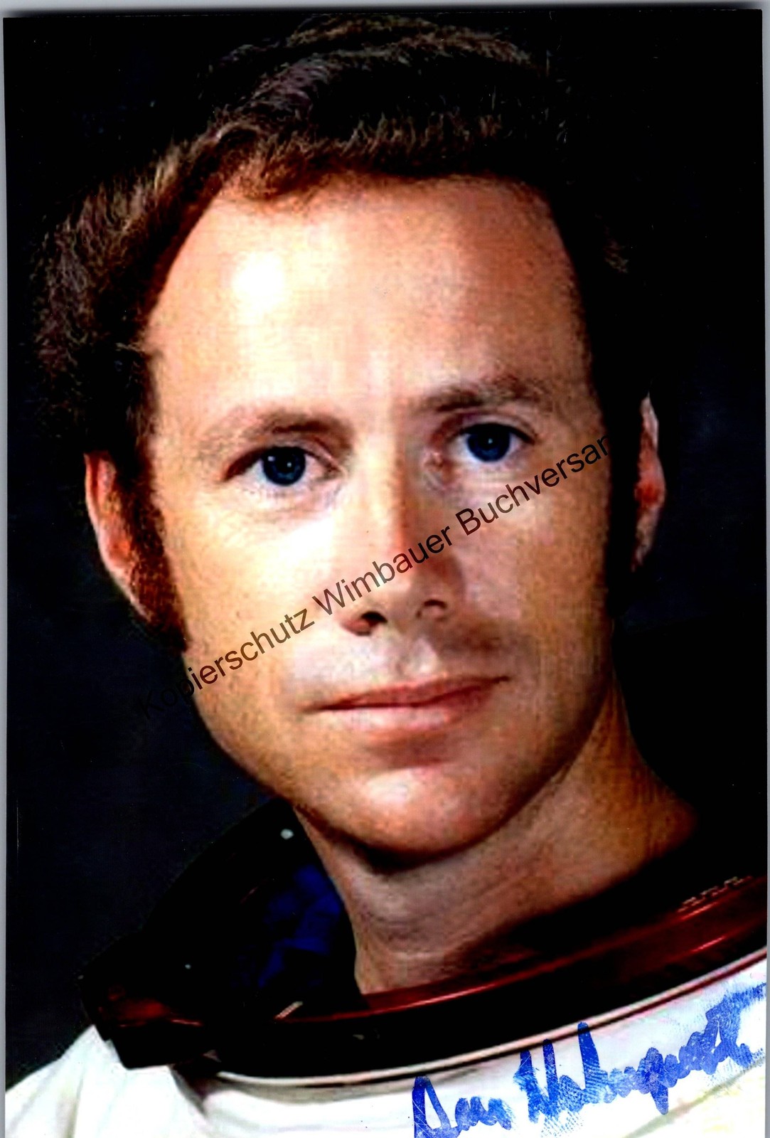 Original autograph Donald Holmquest astronaut // autograph signed signed