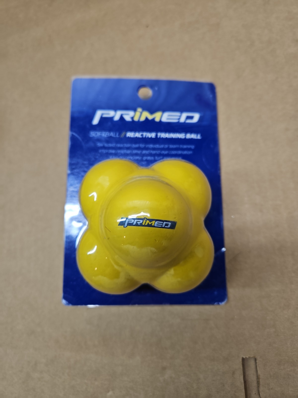 New - Primed Reaction Ball Baseball Softball Reflex Agility Skillz