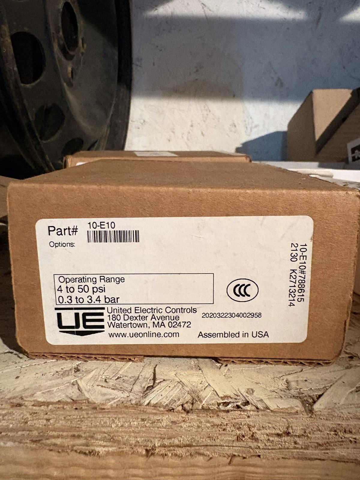 UNITED ELECTRIC 10-E10 / 10E10