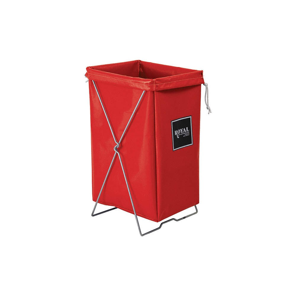 ROYAL BASKET TRUCKS G00-RRX-HBK Hamper,30 in H,Red 22E967